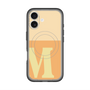 スリムプロテクションプレミアムケース with MagSafe［ オリジナル - initial two tone - M orange ］