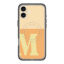 スリムプロテクションプレミアムケース with MagSafe［ オリジナル - initial two tone - M orange ］