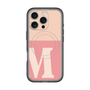 スリムプロテクションプレミアムケース with MagSafe［ オリジナル - initial two tone - M pink ］
