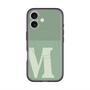 スリムプロテクションプレミアムケース with MagSafe［ オリジナル - initial two tone - M green ］