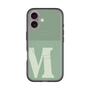 スリムプロテクションプレミアムケース with MagSafe［ オリジナル - initial two tone - M green ］