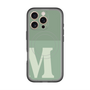 スリムプロテクションプレミアムケース with MagSafe［ オリジナル - initial two tone - M green ］
