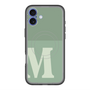 スリムプロテクションプレミアムケース with MagSafe［ オリジナル - initial two tone - M green ］