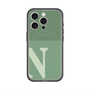 スリムプロテクションプレミアムケース with MagSafe［ オリジナル - initial two tone - N green ］