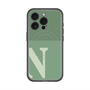 スリムプロテクションプレミアムケース with MagSafe［ オリジナル - initial two tone - N green ］