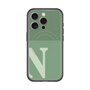 スリムプロテクションプレミアムケース with MagSafe［ オリジナル - initial two tone - N green ］