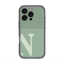 スリムプロテクションプレミアムケース with MagSafe［ オリジナル - initial two tone - N green ］