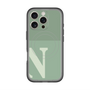 スリムプロテクションプレミアムケース with MagSafe［ オリジナル - initial two tone - N green ］