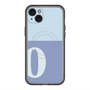 スリムプロテクションプレミアムケース with MagSafe［ オリジナル - initial two tone - O blue ］