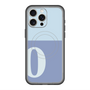 スリムプロテクションプレミアムケース with MagSafe［ オリジナル - initial two tone - O blue ］