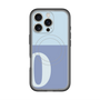 スリムプロテクションプレミアムケース with MagSafe［ オリジナル - initial two tone - O blue ］