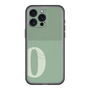 スリムプロテクションプレミアムケース with MagSafe［ オリジナル - initial two tone - O green ］
