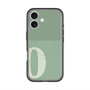 スリムプロテクションプレミアムケース with MagSafe［ オリジナル - initial two tone - O green ］