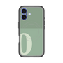 スリムプロテクションプレミアムケース with MagSafe［ オリジナル - initial two tone - O green ］