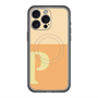 スリムプロテクションプレミアムケース with MagSafe［ オリジナル - initial two tone - P orange ］
