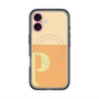 スリムプロテクションプレミアムケース with MagSafe［ オリジナル - initial two tone - P orange ］