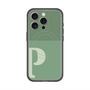 スリムプロテクションプレミアムケース with MagSafe［ オリジナル - initial two tone - P green ］