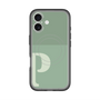 スリムプロテクションプレミアムケース with MagSafe［ オリジナル - initial two tone - P green ］