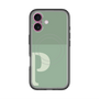 スリムプロテクションプレミアムケース with MagSafe［ オリジナル - initial two tone - P green ］