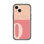 スリムプロテクションプレミアムケース with MagSafe［ オリジナル - initial two tone - Q pink ］
