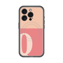 スリムプロテクションプレミアムケース with MagSafe［ オリジナル - initial two tone - Q pink ］