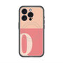 スリムプロテクションプレミアムケース with MagSafe［ オリジナル - initial two tone - Q pink ］