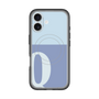 スリムプロテクションプレミアムケース with MagSafe［ オリジナル - initial two tone - Q blue ］
