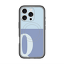 スリムプロテクションプレミアムケース with MagSafe［ オリジナル - initial two tone - Q blue ］