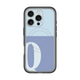 スリムプロテクションプレミアムケース with MagSafe［ オリジナル - initial two tone - Q blue ］