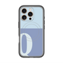 スリムプロテクションプレミアムケース with MagSafe［ オリジナル - initial two tone - Q blue ］