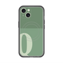 スリムプロテクションプレミアムケース with MagSafe［ オリジナル - initial two tone - Q green ］