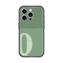スリムプロテクションプレミアムケース with MagSafe［ オリジナル - initial two tone - Q green ］