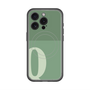 スリムプロテクションプレミアムケース with MagSafe［ オリジナル - initial two tone - Q green ］