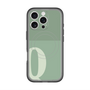 スリムプロテクションプレミアムケース with MagSafe［ オリジナル - initial two tone - Q green ］