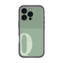 スリムプロテクションプレミアムケース with MagSafe［ オリジナル - initial two tone - Q green ］