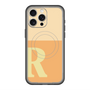 スリムプロテクションプレミアムケース with MagSafe［ オリジナル - initial two tone - R orange ］