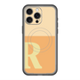 スリムプロテクションプレミアムケース with MagSafe［ オリジナル - initial two tone - R orange ］