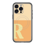 スリムプロテクションプレミアムケース with MagSafe［ オリジナル - initial two tone - R orange ］