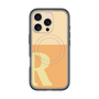 スリムプロテクションプレミアムケース with MagSafe［ オリジナル - initial two tone - R orange ］