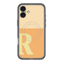 スリムプロテクションプレミアムケース with MagSafe［ オリジナル - initial two tone - R orange ］