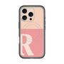 スリムプロテクションプレミアムケース with MagSafe［ オリジナル - initial two tone - R pink ］