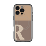 スリムプロテクションプレミアムケース with MagSafe［ オリジナル - initial two tone - R brown ］