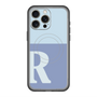 スリムプロテクションプレミアムケース with MagSafe［ オリジナル - initial two tone - R blue ］