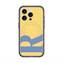 スリムプロテクションプレミアムケース with MagSafe［ オリジナル - initial color - R yellow ］
