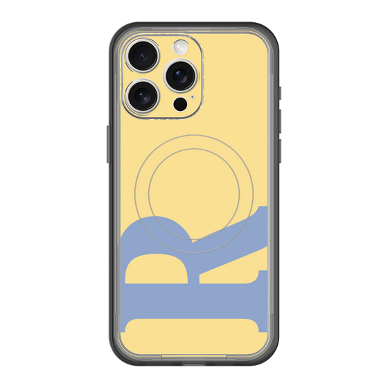スリムプロテクションプレミアムケース with MagSafe［ オリジナル - initial color - R yellow ］