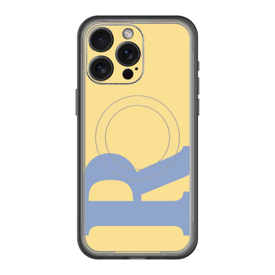 スリムプロテクションプレミアムケース with MagSafe［ オリジナル - initial color - R yellow ］