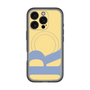 スリムプロテクションプレミアムケース with MagSafe［ オリジナル - initial color - R yellow ］