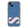 スリムプロテクションプレミアムケース with MagSafe［ オリジナル - initial color - S navy ］