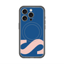スリムプロテクションプレミアムケース with MagSafe［ オリジナル - initial color - S navy ］