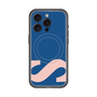 スリムプロテクションプレミアムケース with MagSafe［ オリジナル - initial color - S navy ］